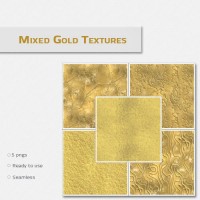 Mixed Gold Textures