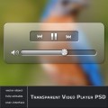 Transparent Video Player PSD