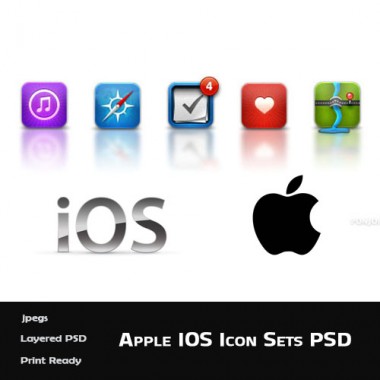 iOS Icon Sets (PSD)
