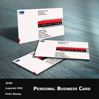 Personal Business Card Template (PSD)