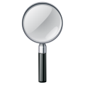 Magnifying Glass icon with vector and psd files