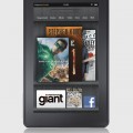 Amazon Kindle Fire user interface design with PSD