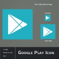 Google Android play icon