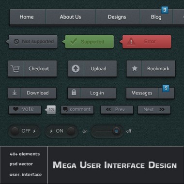 Mega User Interface Design Pack
