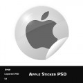 apple-sticker-psd-template