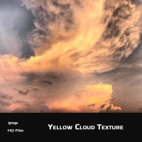 Yellow Cloud Background