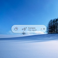 Weather Popup PSD