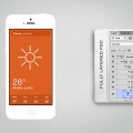 minimal iphone psd template