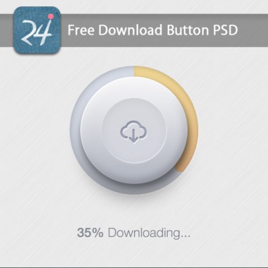 Free Download Button Psd