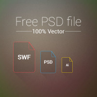 Free Glyph PSD Icon Download