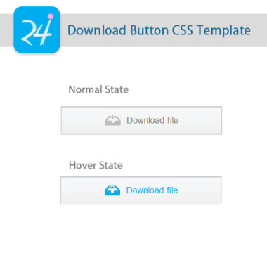 Download Button CSS Template