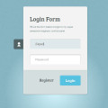 css login form