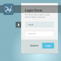 CSS3 Login Form Template