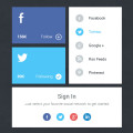 social sharing tab box