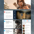 tombraider blog psd